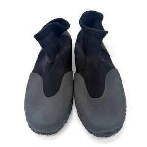 NeoSport Neoprene Wetsuit Boots Size 11 Black Dive Snorkel Scuba Booties